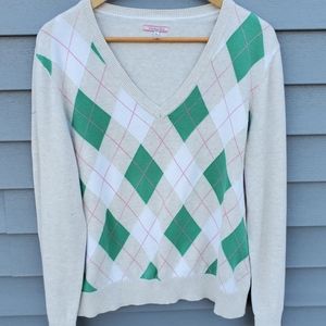 Argyle Sweater XL  CUTE